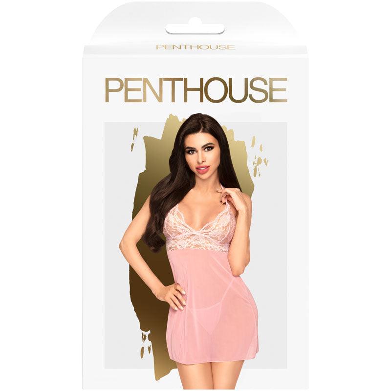 Penthouse BEDTIME STORY - Light Pink - S/M Size - 006161PH