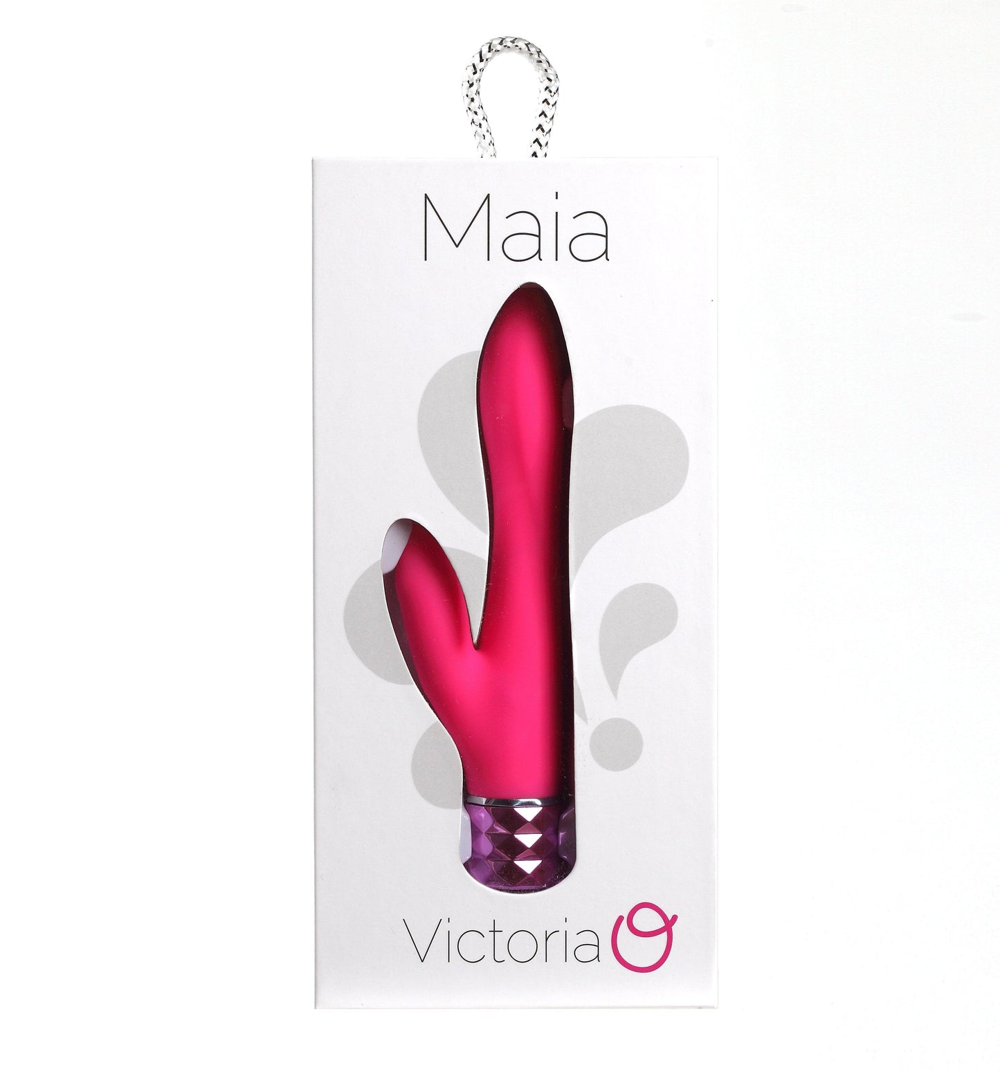 Maia Victoria - Pink 15.2 cm USB Rechargeable Rabbit Vibrator - 16-06-P1