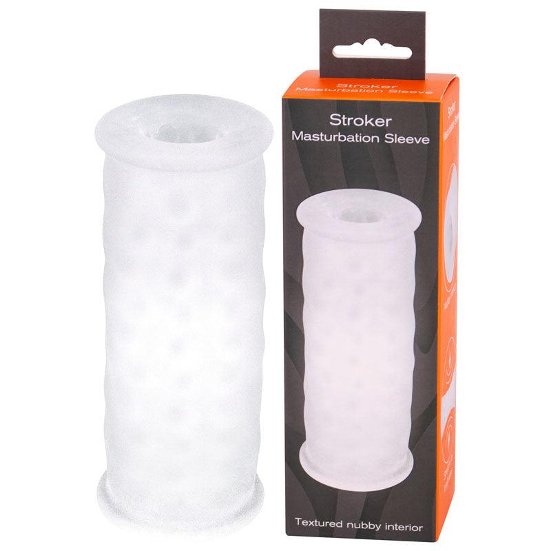 Seven Creations Stroker - Clear Masturbator Sleeve - 21-91MCL-BX