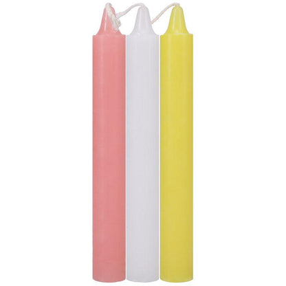 Japanese Drip Candles - Light - Light Coloured 3 Pack - 2101-02-CD