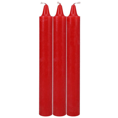 Japanese Drip Candles - Red - Red 3-Pack - 2101-04-CD