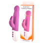 Seven Creations Euphoric Rotating Rabbit - Purple 23.4 cm USB Rechargeable Rabbit Vibrator with Gyrating Tip - 2412-07-E6/AWH-BX