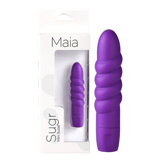 Maia Sugr - Purple 9 cm Silicone Bullet - 322-L4