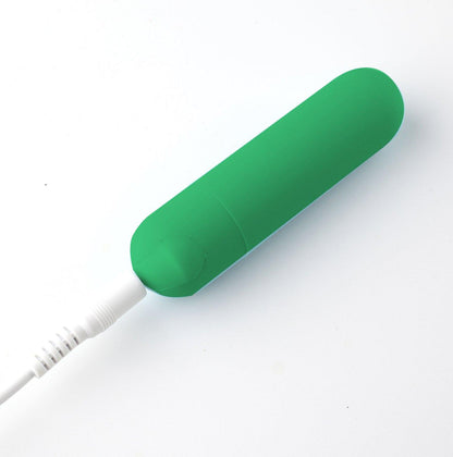 Maia Jessi - Emerald Green 7.6 cm USB Rechargeable Bullet - 330-G2