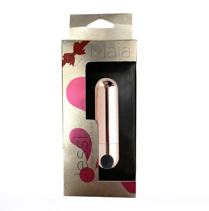 Maia Jessi - Rose Gold 7.6 cm USB Rechargeable Bullet - 330-RG