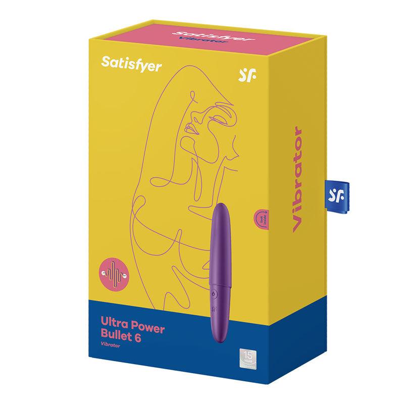 Satisfyer Ultra Power Bullet 6 - Purple USB Rechargeable Bullet - 4007670