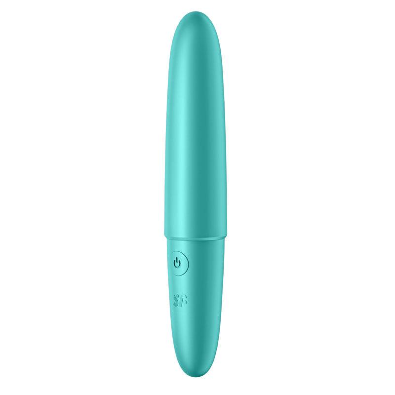 Satisfyer Ultra Power Bullet 6 - Turquoise USB Rechargeable Bullet - 4007687