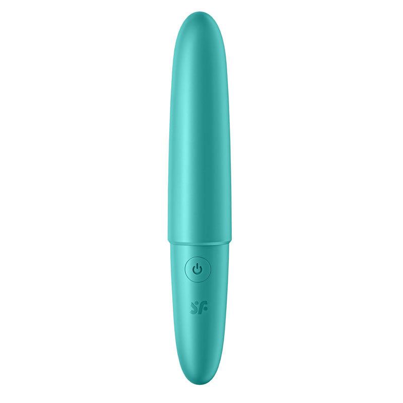 Satisfyer Ultra Power Bullet 6 - Turquoise USB Rechargeable Bullet - 4007687