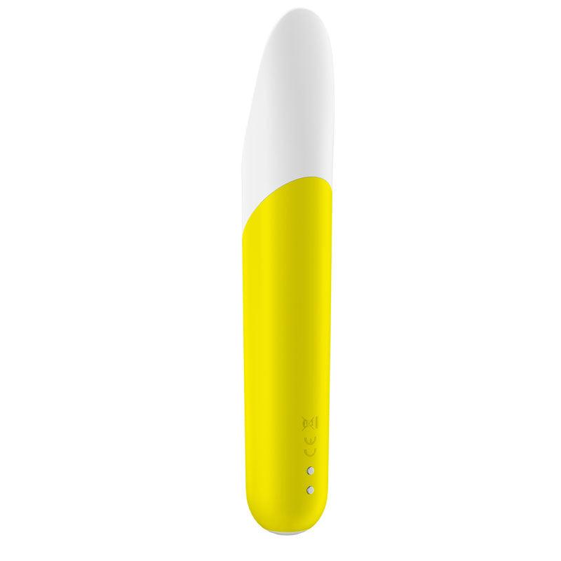 Satisfyer Ultra Power Bullet 7 - Yellow USB Rechargeable Bullet - 4007700