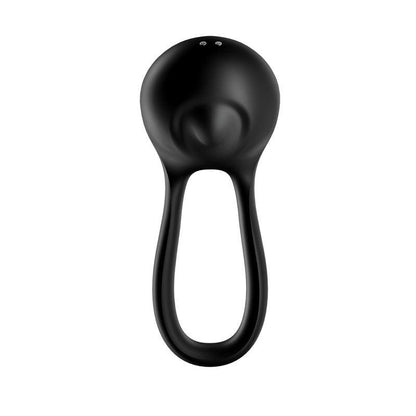 Satisfyer Majestic Duo - Black USB Rechargeable Cock Ring - 4009957