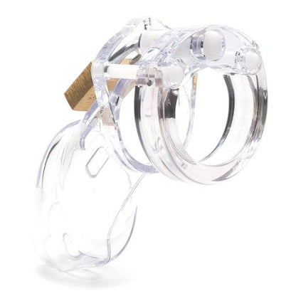 CB-6000 Chastity Cock Cage Kit - Clear - Clear 3.25 Inch Cock Cage Kit - 6000CLR