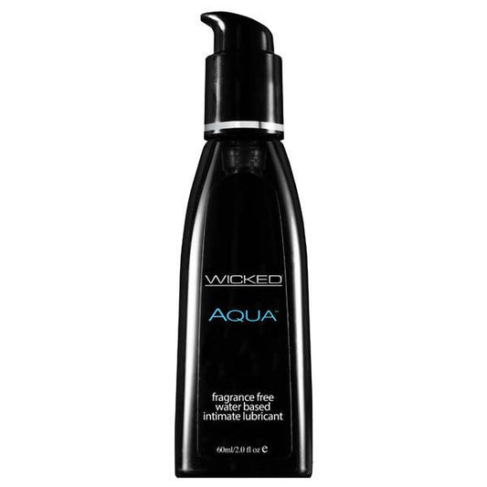 Wicked Aqua - Water Based Lubricant - 60 ml (2 oz) Bottle - 90102