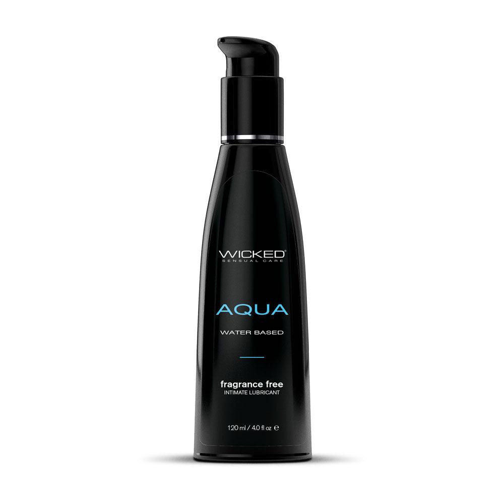 Wicked Aqua - Water Based Lubricant - 120 ml (4 oz) Bottle - 90104