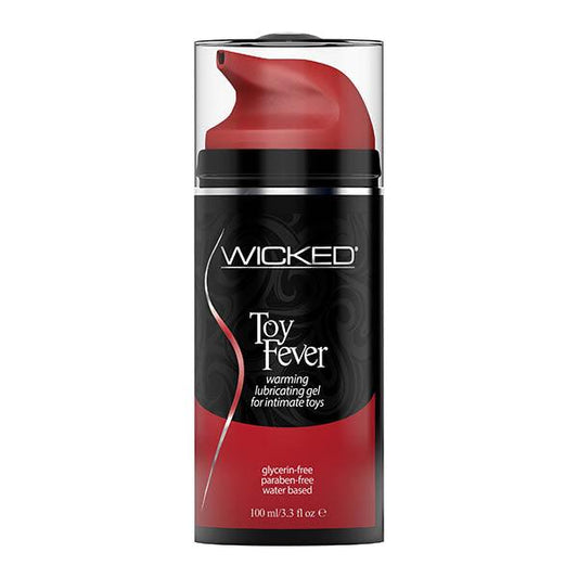 Wicked Toy Fever - Warming Glycerin Free Water Based Lubricant - 100 ml (3.3 oz) Bottle - 90223