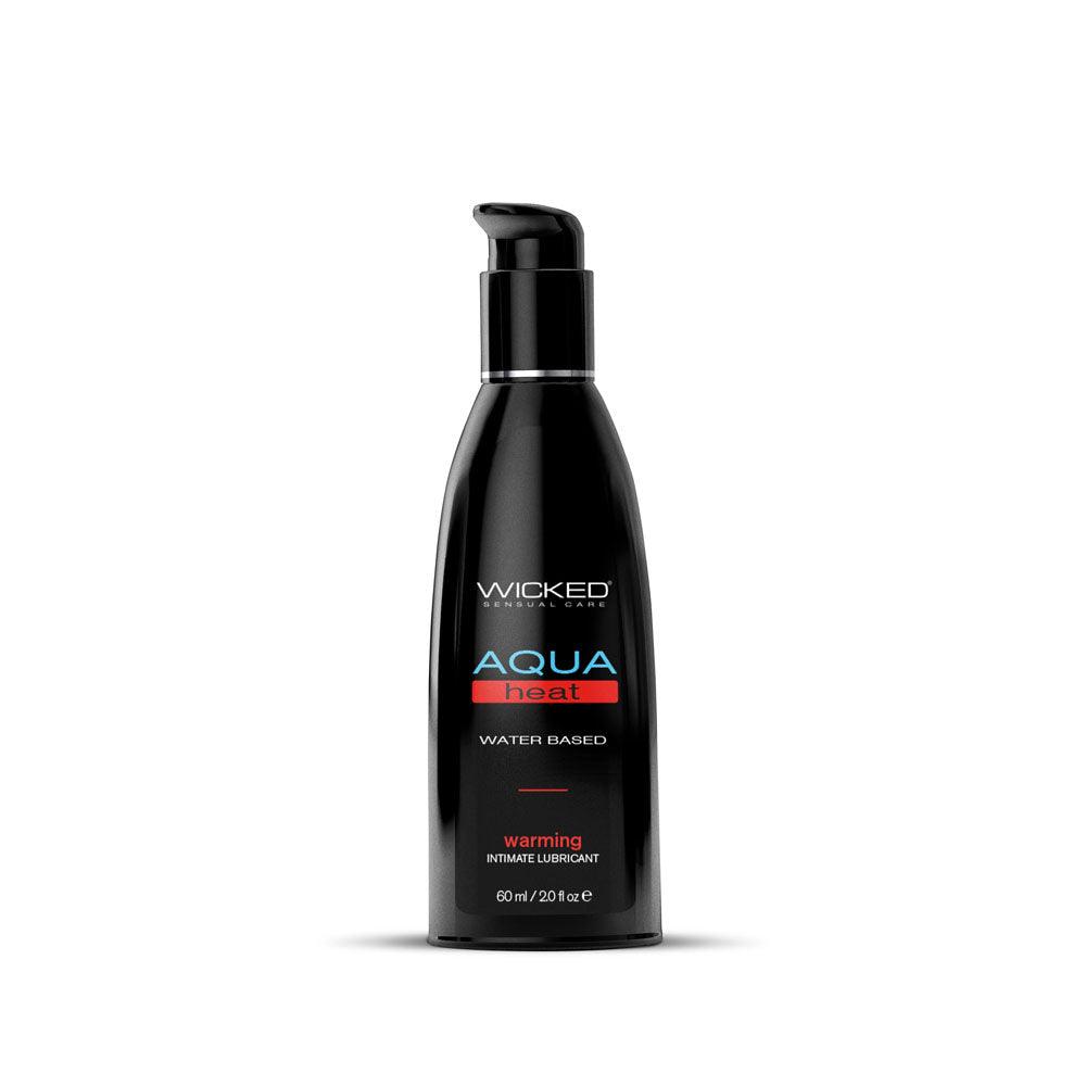 Wicked Aqua Heat - Warming Water Based Lubricant - 60 ml (2 oz) Bottle - 90227