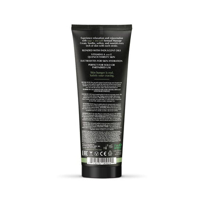 Wicked SAGE + SEA SALT Sensual Massage Cream - Scented Massage Cream - 120 ml Tube - 90924