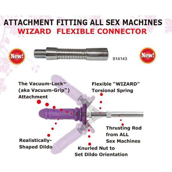 MyWorld Wizard Flexible Connector - Attachement for MyWorld sex machines - 914143