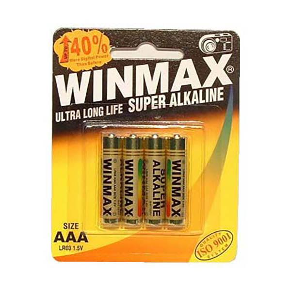 Winmax AAA Super Alkaline Batteries - Super Alkaline Batteries - AAA 4 Pack - AAABP4SA