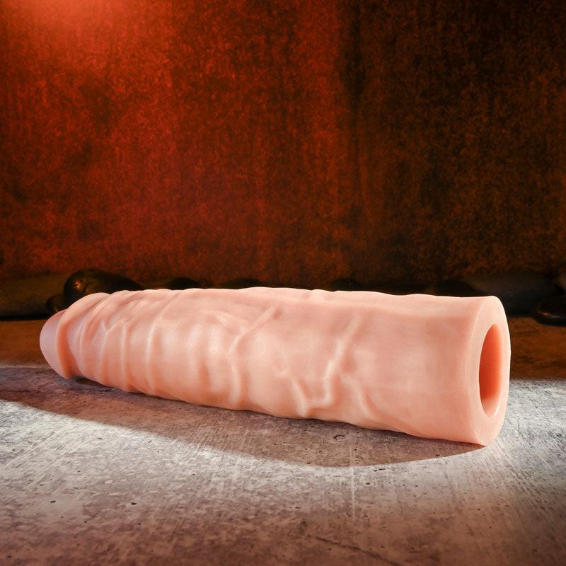 Adam & Eve Adam's 3'' Realistic Extension - Flesh 7.6 cm Penis Extension Sleeve - AE-WF-4302-2