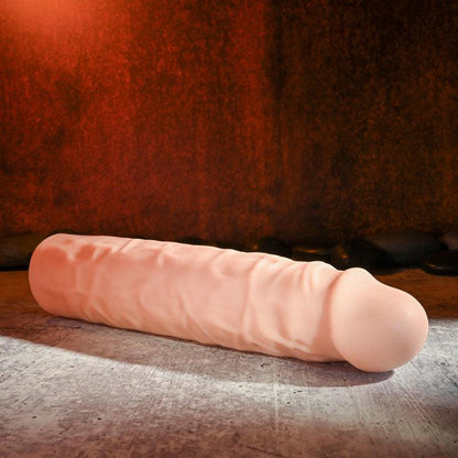 Adam & Eve Adam's 3'' Realistic Extension - Flesh 7.6 cm Penis Extension Sleeve - AE-WF-4302-2