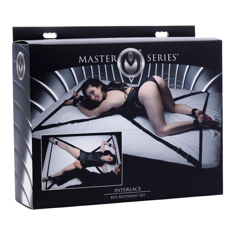 Master Series Interlace Bed Restraint Set - Bed Restraints - AE721