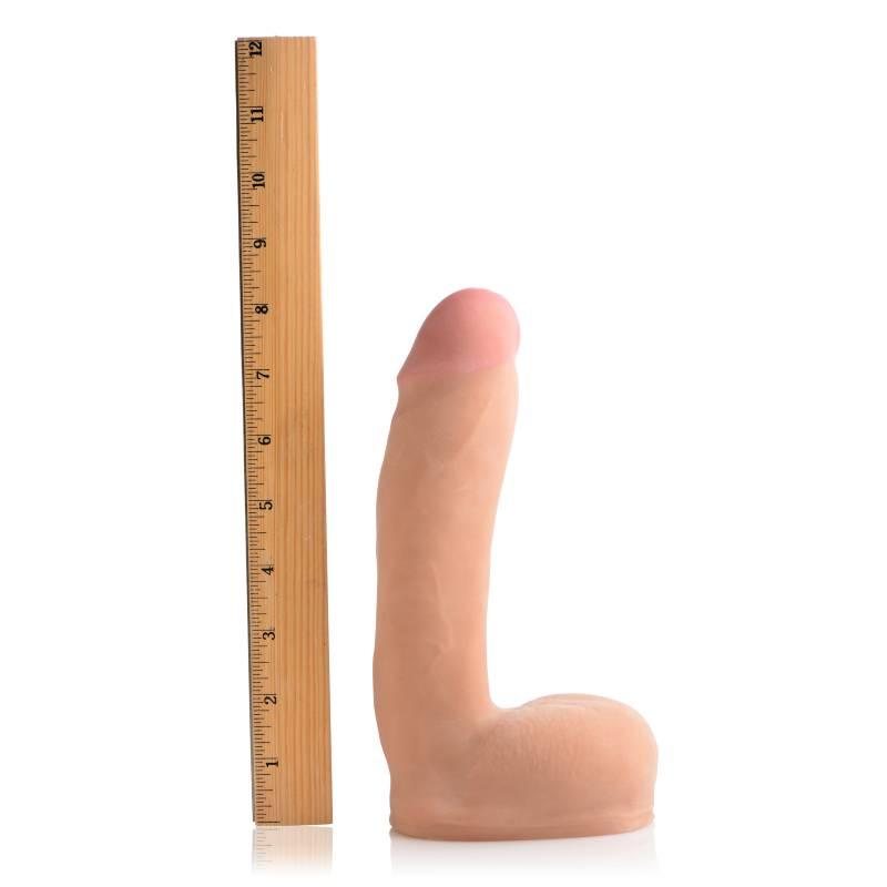 Loadz 8'' Dual Density Squirting Dildo - Flesh 20.3 cm Squirting Dong - AF654