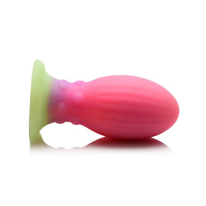 Creature Cocks Xeno Egg - Glow in Dark Pink 13.3 cm Large Fantasy Plug - AH067-LARGE