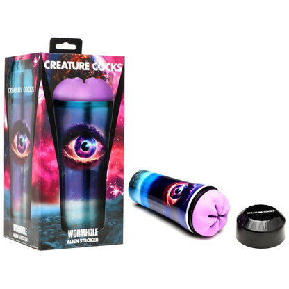 Creature Cocks Wormhole Alien Stroker - Purple Fantasy Stroker - AH240