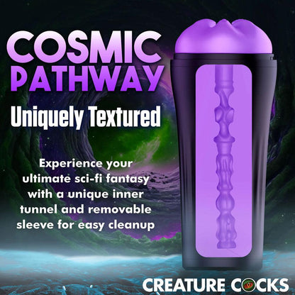 Creature Cocks Wormhole Alien Stroker - Purple Fantasy Stroker - AH240