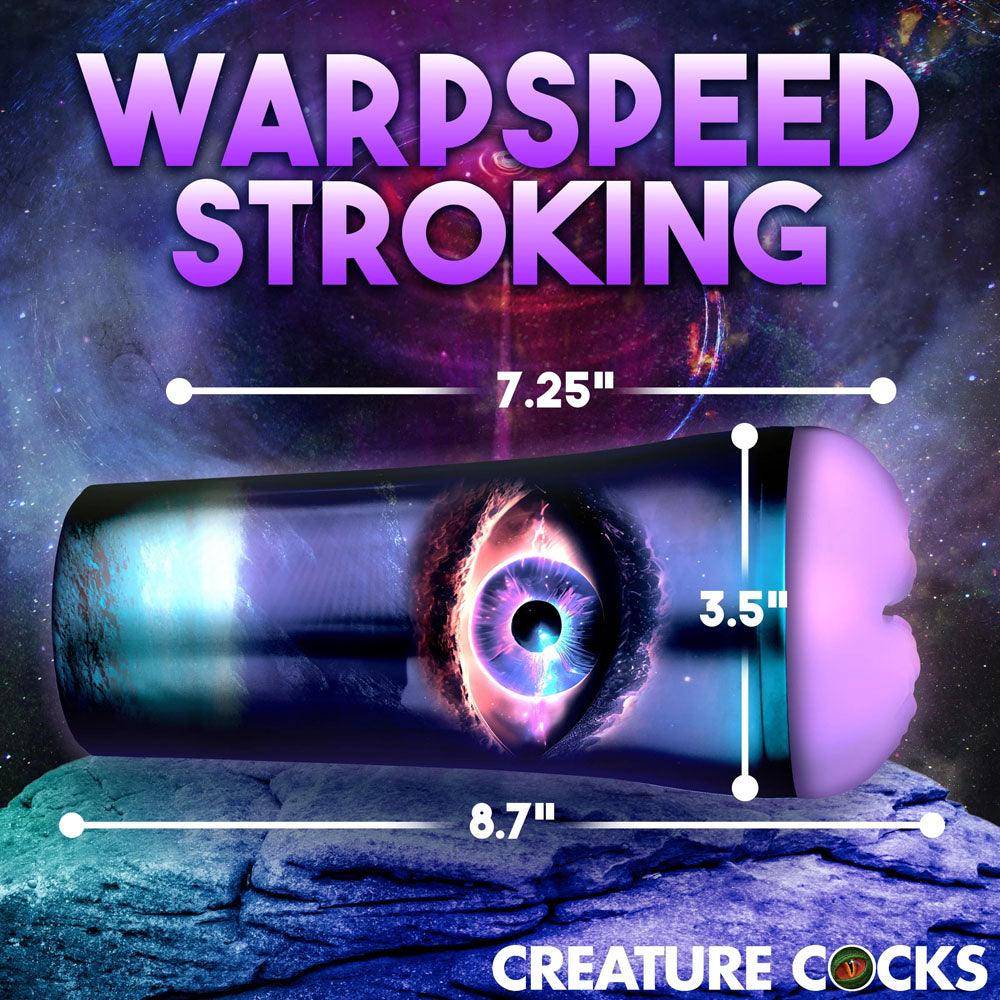 Creature Cocks Wormhole Alien Stroker - Purple Fantasy Stroker - AH240