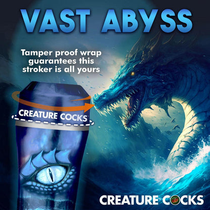 Creature Cocks Pussidon Sea Monster Stroker - Blue Fantasy Stroker - AH244