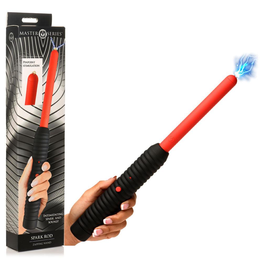 Master Series Spark Rod - Black/Red Zapping e-Wand - AH274