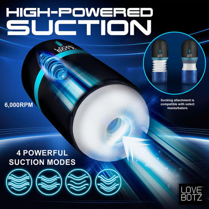 LoveBotz The Milker Mega-Pod - USB Rechargeable Male Masturbator - AH313