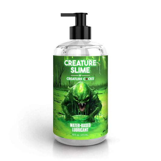 Creature Cocks Water-Based Lubricant - 473 ml - Water Based Lubricant - 473 ml Pump Bottle - AH455-16OZ