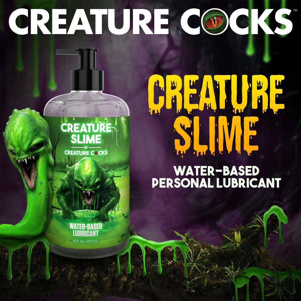 Creature Cocks Water-Based Lubricant - 473 ml - Water Based Lubricant - 473 ml Pump Bottle - AH455-16OZ