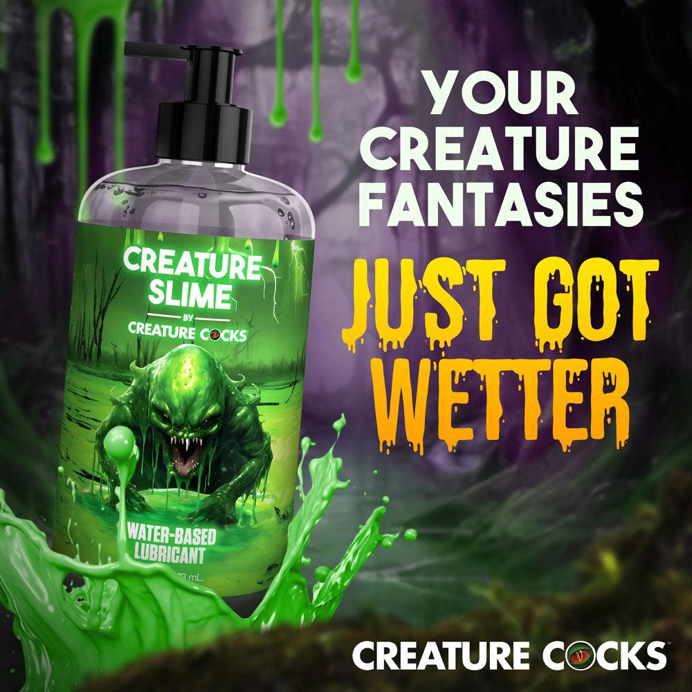 Creature Cocks Water-Based Lubricant - 473 ml - Water Based Lubricant - 473 ml Pump Bottle - AH455-16OZ