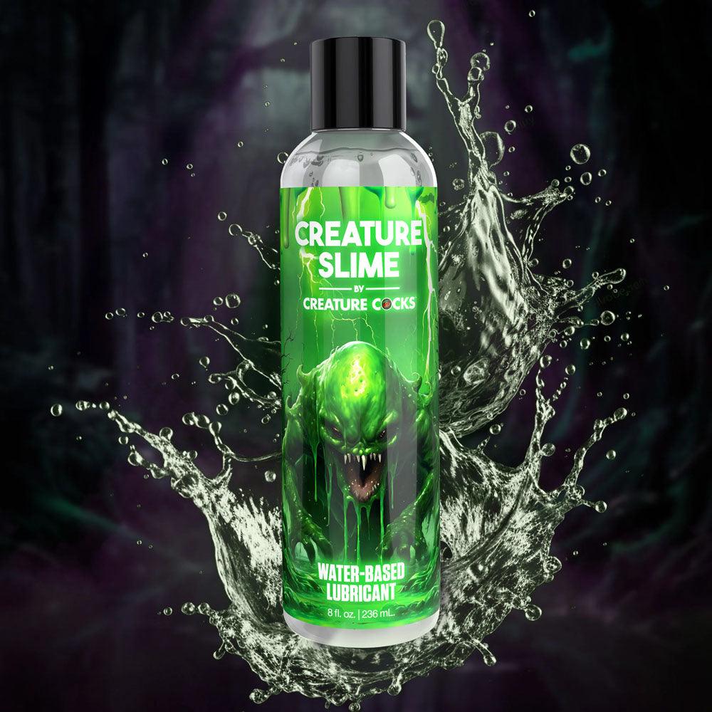 Creature Cocks Water-Based Lubricant - 236 ml - Water Based Lubricant - 236 ml Pump Bottle - AH455-8OZ