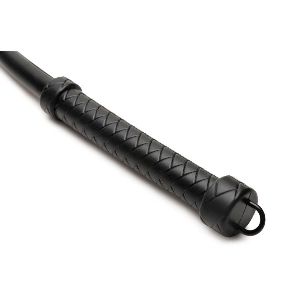 Master Series Viper Tail - Black - Black Silicone Whip - AH512-BLACK