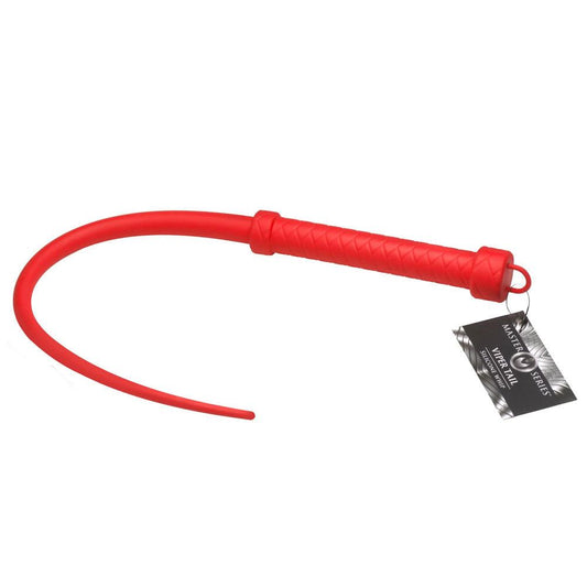 Master Series Viper Tail - Red - Red Silicone Whip - AH512-RED