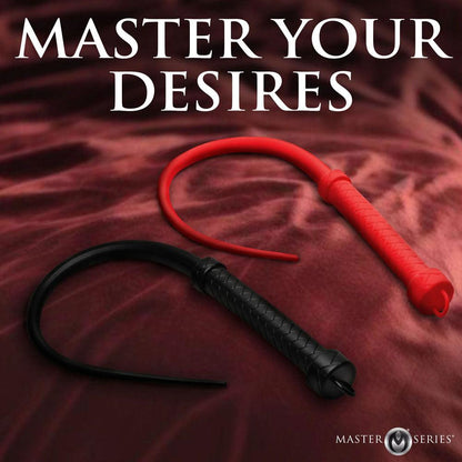 Master Series Viper Tail - Red - Red Silicone Whip - AH512-RED