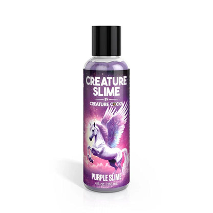 Creature Slime by Creature Cocks - Purple Slime - Purple Water Based Lubricant - 118 ml Bottle - AH587-4OZ