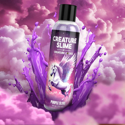 Creature Slime by Creature Cocks - Purple Slime - Purple Water Based Lubricant - 237 ml Bottle - AH587-8OZ