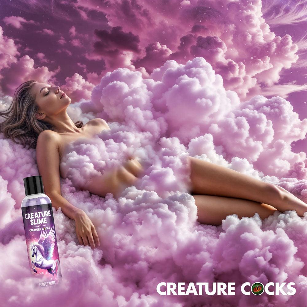 Creature Slime by Creature Cocks - Purple Slime - Purple Water Based Lubricant - 237 ml Bottle - AH587-8OZ