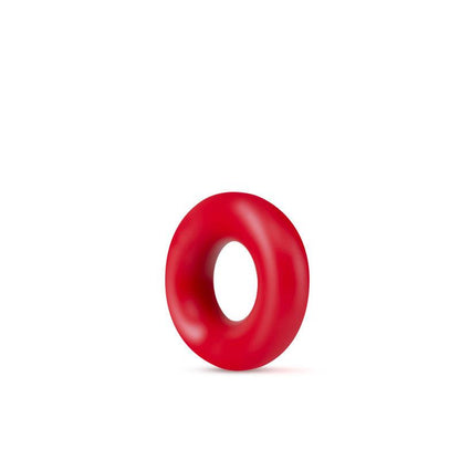 Stay Hard Donut Rings - Red Cock Rings - Set of 2 - BL-00898