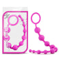 Luxe - Silicone 10 Beads - Pink 31.75 cm (12.5'') Anal Beads - BL-11000