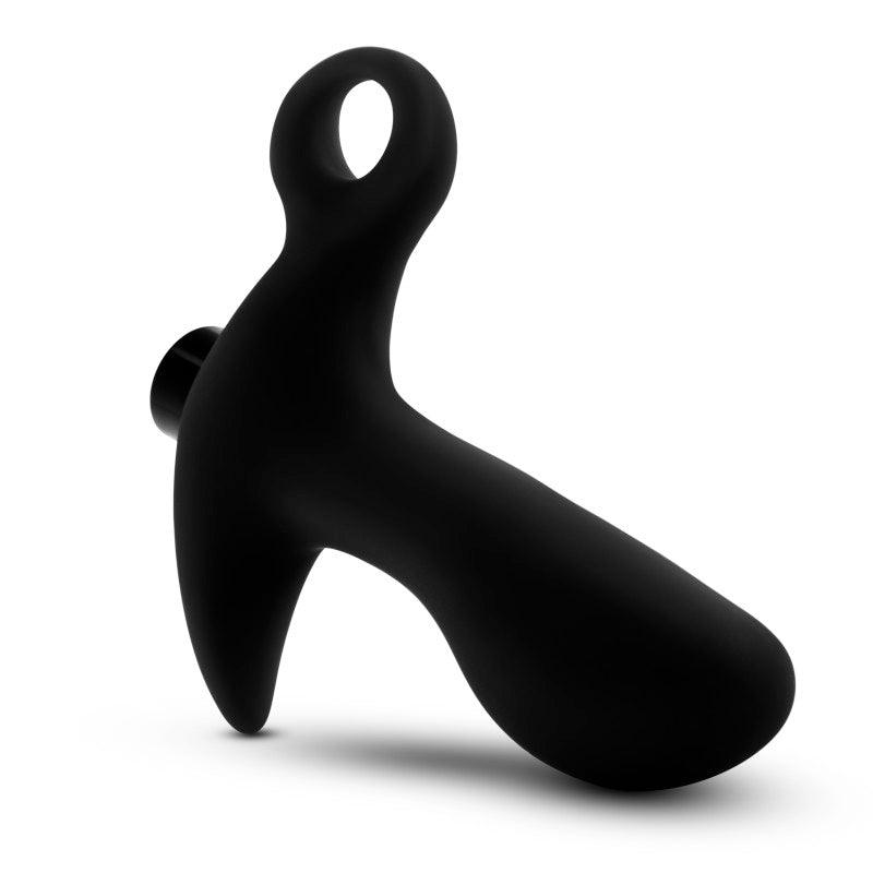 Anal Adventures Platinum Vibrating Prostate Massager 01 - Black 10.8 cm USB Rechargeable Prostate Massager - BL-11615