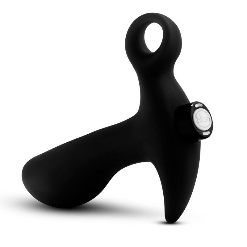 Anal Adventures Platinum Vibrating Prostate Massager 01 - Black 10.8 cm USB Rechargeable Prostate Massager - BL-11615