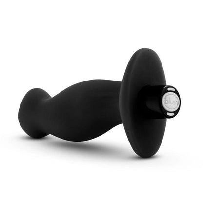 Anal Adventures Platinum Vibrating Prostate Massager 02 - Black 10.8 cm USB Rechargeable Prostate Massager - BL-11625