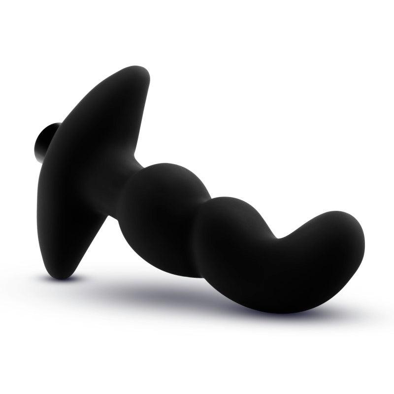 Anal Adventures Platinum Vibrating Prostate Massager 03 - Black USB Rechargeable 15.2 cm Prostate Massager - BL-11635