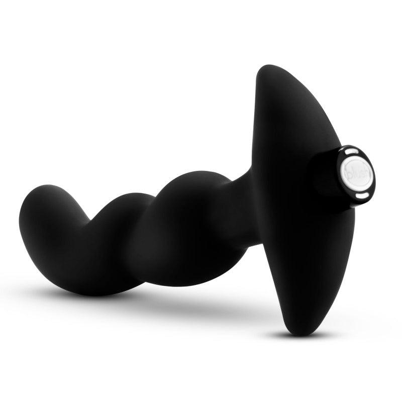 Anal Adventures Platinum Vibrating Prostate Massager 03 - Black USB Rechargeable 15.2 cm Prostate Massager - BL-11635